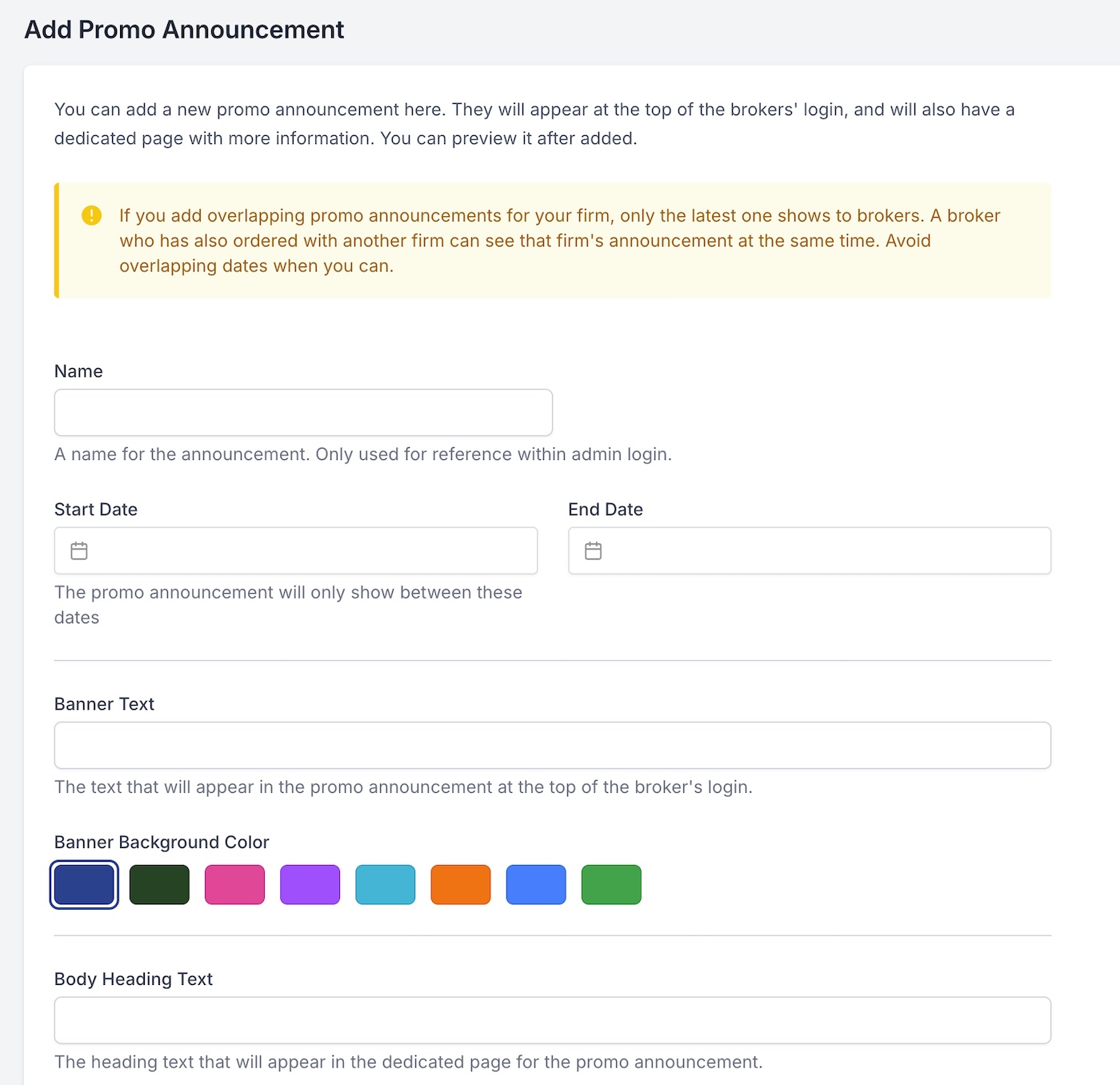 Add Promo Code